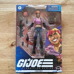 Hasbro G.I. Joe Classified Series Zarana Action Figure in Box